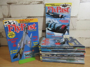 1B2-1「ＦｌｙＰａｓｔ 洋雑誌 29冊セット」1998年～ 戦闘機 飛行機 航空古書洋書 英文 現状品