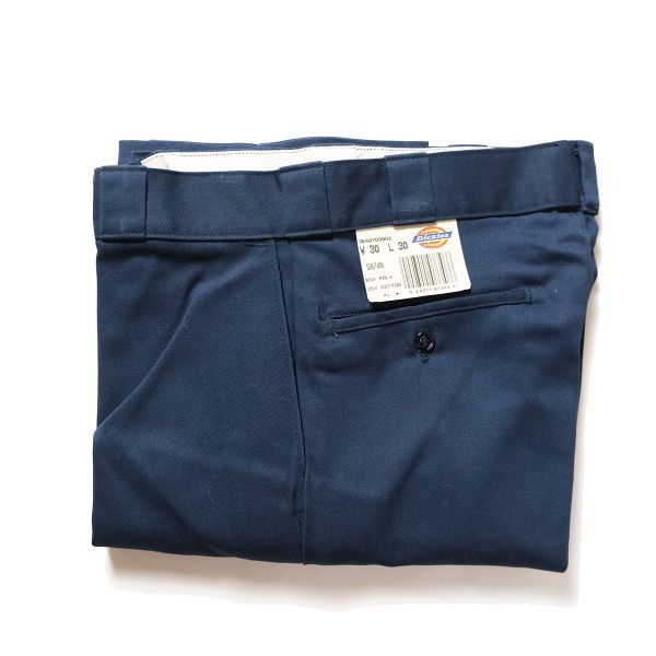 祝【い内 90s dickies ディッキーズ 2タック ショーツ ネイビー 34