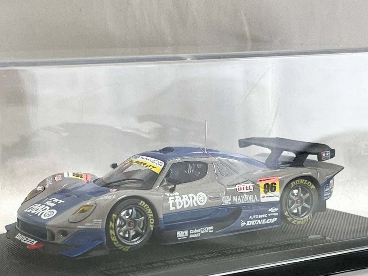 エブロ 1/43 エブロ ビーマック 350R スーパーGT300 2007 #4 ブルー