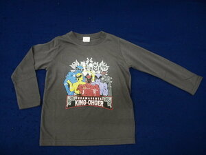  new goods 110 king Squadron King o-ja- long sleeve T shirt gray letter pack post service shipping ( cash on delivery un- possible )EO9156