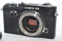 【実用品】 OLYMPUS ミラーレス一眼 PEN-F Body BLK　＃5966_画像1