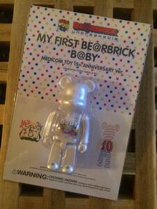 MY FIRST BE@RBRICK B@BY メディコムトイ 15th ANNIVERSARY Ver. 100%(ベアブリック・千秋・フィギュア)