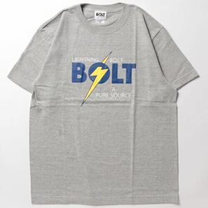 TE/LIGHTNING BOLT GRAY TEE LB-LB2301 Lサイズの画像1