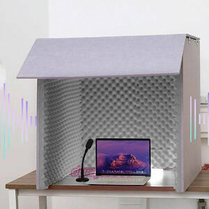 Простая звукоизоляционная комната для одного человека звукоизоляционная булочка настольной звукополученная звукозащитная коробка звукоизоляция звукоизоляционная будка
