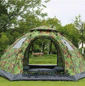 Супер популярный ★ Автоматический 3 секунды Открытие лагеря One Touch Tent UV Cut Outdoor Equipment 6-8 вход 2 окно 4