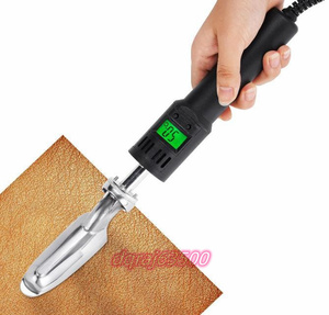  bargain sale! leather for iron Mini iron type electric trowel handicrafts for Mini iron small size solder .. leather clothes wrinkle removal tool 50~300*C 110V digital type 