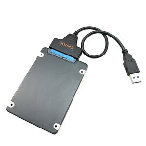 新品 SATA USB 3.0 変換 ケーブル アダプタ SATA-USB + 500GB 2.5インチ HDDハードディスク■SATA-USB3.0+HDD500GB