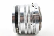 2414R242 ニコン NIKKOR-H C F2 50mm BLACK BELT Lens Leica L39 LTM Mount [動作確認済]_画像6