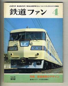 【d7345】82.4 鉄道ファン／特集=鉄道車両のデザイン、415系500番台、還暦のウェスチングハウス機、…