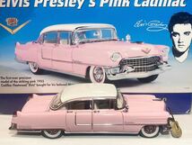 FRANKLIN MINT 1/24 Elvis Presley's Pink Cadillac 1955 キャデラック フリートウッド エルビス プレスリー ピンクキャデラック_画像1