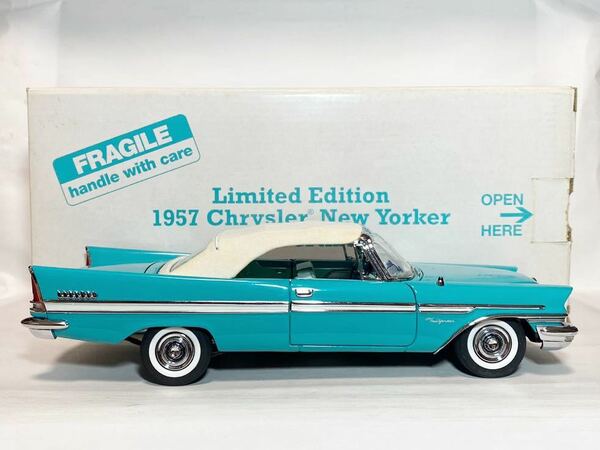 DANBURYMINT 1/24 1957 Chrysler New Yorker Convertible ダンバリーミント '57 クライスラー ニューヨーカー コンバーチブル　難あり