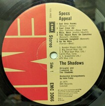 ☆THE SHADOWS/SPECS APPEAL 1975'UK EMI_画像3