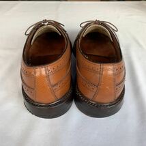 70s FLORSHEIM KENMOOR LEATHER SHOES FLORSHEIM IMPERIAL ヴィンテージ フローシャイム ケンムール 革靴 インペリアル 緑窓 60s 送料無料_画像5