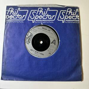 Darlene Love - Johnny (Baby Please Come Home) /Lord If You're A Woman☆UK Re 7″☆Phil Spector International ☆ロネッツ☆音壁