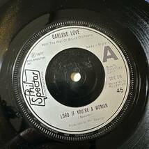 Darlene Love - Johnny (Baby Please Come Home) /Lord If You're A Woman☆UK Re 7″☆Phil Spector International ☆ロネッツ☆音壁_画像3