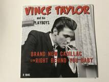 Vince Taylor And His Playboys - Brand New Cadillac ☆UK RE 7″☆ロカビリー☆ロンドンナイト☆The Clashがカバー_画像1
