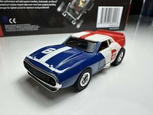 AUTO WORLD XTRACTION☆Johnny Lightning時代のボディ☆71 AMC Javelin AMX / トリコカラー☆AFX/TYCO/TOMY/HOスロットカー