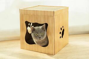 セール品　猫用爪とぎ 猫ハウス ステップ キャットタワー ダンボールハウス 爪とぎ ベッド