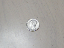 アメリカ,マーキュリーダイムコイン（リバティヘッド） 銀貨_画像1