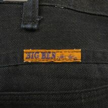 USA製 サイズ W38 L30 BIGBEN by Wrangler 後染め ブラック デニム パンツ ジーパン ビッグベン ラングラー 古着 ビンテージ 3AU2007_画像7