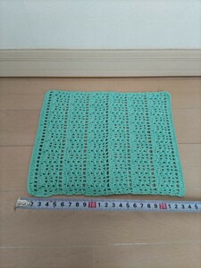 最終値下げ！　レース編み　一点物　ハンドメイド　マット　かわいい　