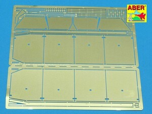 アベール 35A054 1/35 ドイツ III号M/N型戦車車体シェルツェン(M/N改造)（グンゼ/タミヤ）