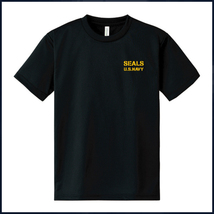 NAVY SEALs ドライＴシャツ （サイズS～5L）お得な2枚セット【品番gvk608】_画像6