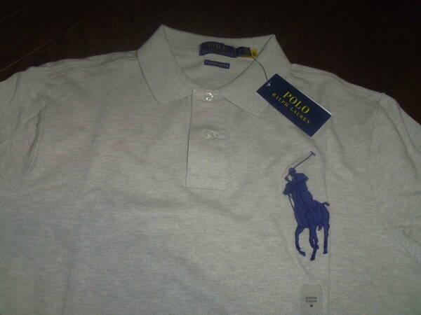 新品♪ラルフローレン≪POLO RALPH LAUREN≫♪ビックポニー♪長袖ポロシャツ♪サイズM（USサイズ）♪19000円（税別）♪