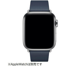 1.送料無料 新品未開封品 apple純正品 apple watchバンド 38mm/40mm/41mmケース用(S) ディープシーブルーモダンバックル MXPD2FE/A 正規品_画像1