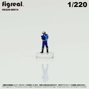 HS220-00014 figreal 日本白バイ隊員 1/220 高精細フィギュアの画像4