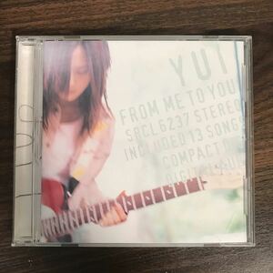 D445 中古CD100円 YUI FROM ME TO YOU