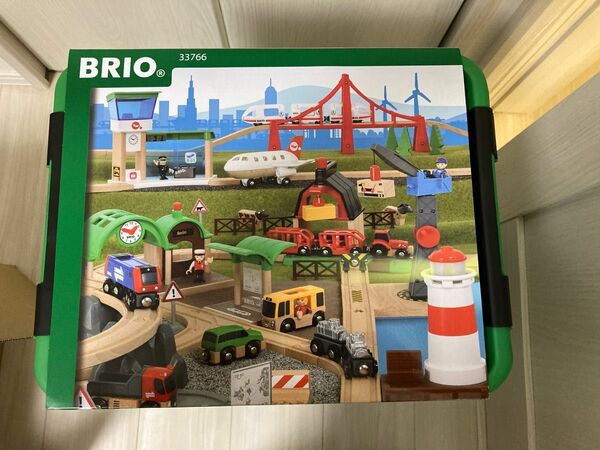 【新品未使用】BRIO Railway World Deluxe Set