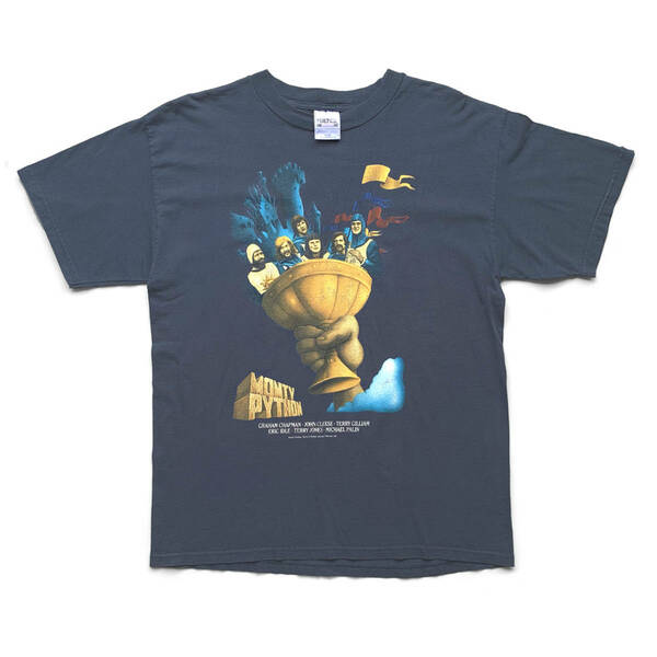 00sヴィンテージ｜2001 Monty Python Holy Grail Tシャツ｜L（00年代ヴィンテージ／ムービー／映画／当時物／モンティパイソン／野村訓市）