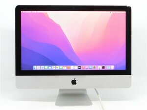 中古品　Apple iMac (フルHD, 21.5-inch, 2015) A1418 Core i5(5575R)/2.8GHz RAM:16GB/HDD:SSD512GB　OS　Monterey12.6.8訳あり品