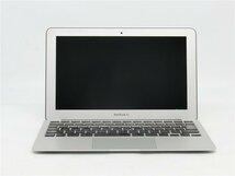 中古　Macbook Air　A1465　　液晶割れ　バッテリーと本体止めネジ欠品 　通電しません　詳細不明　ノートPCパソコン　ジャンク品　送料無_画像1