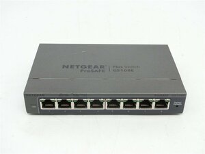 NETGEAR/ネットギア GS108Ev3 proSAFE 8ポート アンマネージプラススイッチ　送料無料