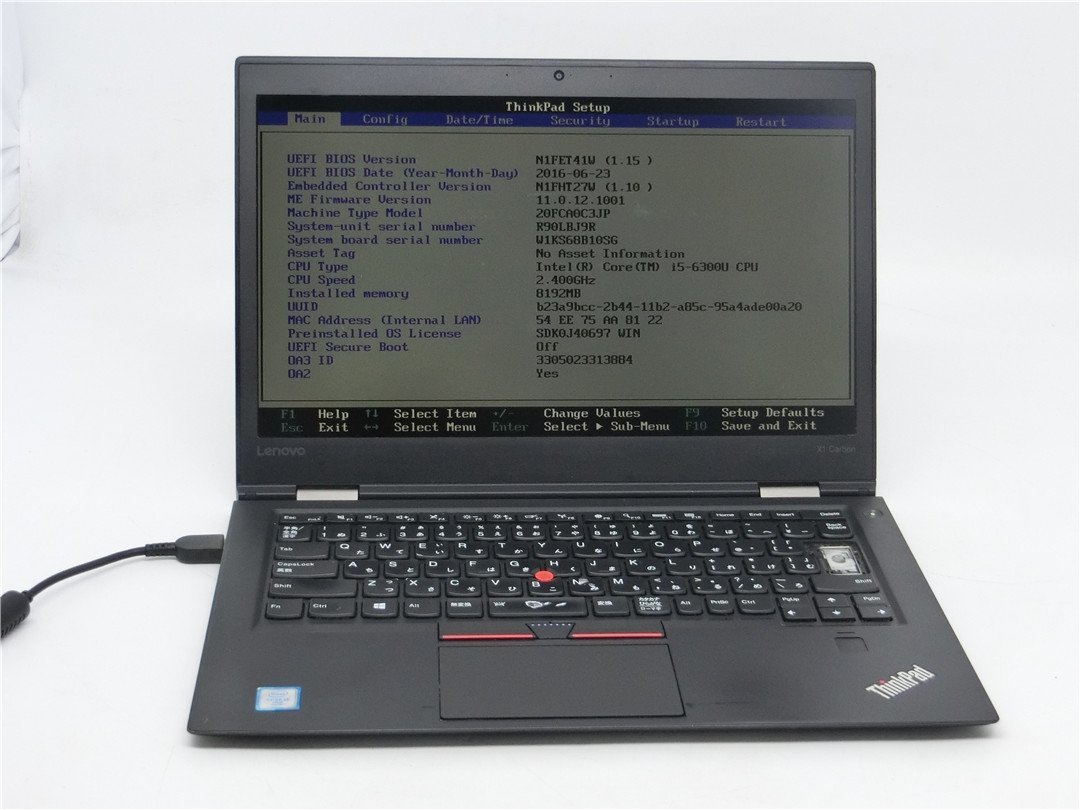 2023年最新】Yahoo!オークション -thinkpad x1 carbon officeの中古品
