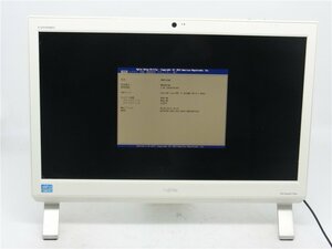 中古 一体型パソコンFMV　FH53/S　Core 3世代i7　　4GB　BIOSまで表示　ジャンク品　　送料無料