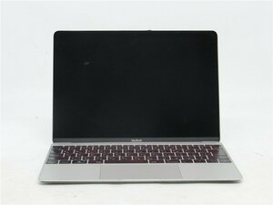 中古　Macbook 　A1534　 　通電しません　液晶割れ　マザーボード、本体止めネジ欠品 　詳細不明　ノートPCパソコン　ジャンク品　