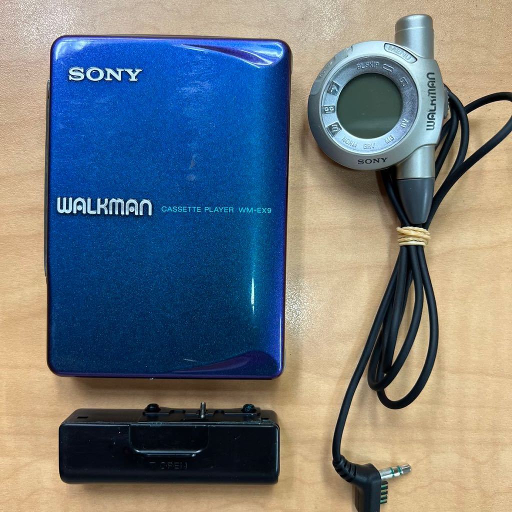 ジャンク SONY WM-EX9 WALKMAN ポータブルカセットプレーヤー-