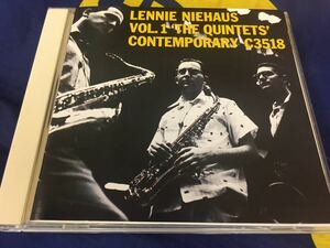 Lennie Niehaus★中古CD国内盤「レニー・ニーハウス～ザ・クインテットVol.1」