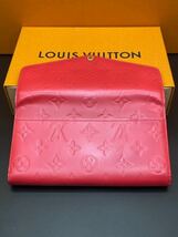 超美品◇LOUISVUITTON◇モノグラム◇ヴェルニ◇ポルトフォイユ サラ◇ローズバレニーヌ◇艶消し◇メタリックピンク◇ルイヴィトン◇長財布_画像4