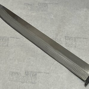 佐治武士 雅（黒武者型） 白紙多層鋼 和式ナイフ 未使用保管品の画像4