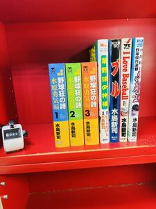 【水島新司 短編集 まとめ】野球狂の詩 全3巻 水原勇気編/草野球の神様/ブル/アイラブベースボールI Love Baseball/くそ暑い夏/全巻セット