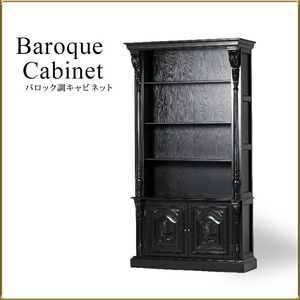  book case cabinet display shelf bookcase store furniture display cabinet black cat legs ro here style -ply thickness feeling antique style VJC5078-8