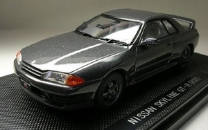 【絶版】Ж エブロ 1/43 日産 スカイライン GT-R ガンメタ Ж EBBRO NISSAN Skyline R32 GTR Gun Metallic Ж ニッサン PRINCE KPGC Oldies