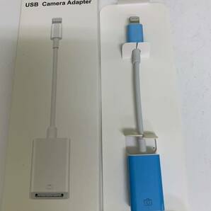 【開封のみ】AntiyL★iPhone Lightning - USBカメラアダプタ iPhone USB変換アダプタ 高速伝送 USB3.0 インターフェース データ移行の画像7