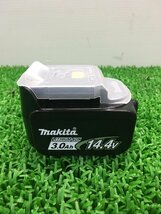 【未使用品】★makita(マキタ) 14.4v3.0Ahリチウムイオンバッテリー残量表示付き BL1430B (A-60698) / ITWMD3UT9J0C_画像3