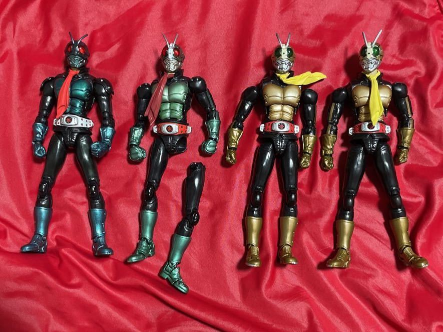 破損あり S.H. フィギュアーツ 仮面ライダーthe next 1号、2号
