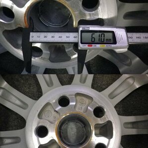 レクサス♪18×7.5J PCD120 5H +32 ハブ61♪ホイールのみ4本♪レクサスに！店頭受け取り歓迎♪R509W44の画像9